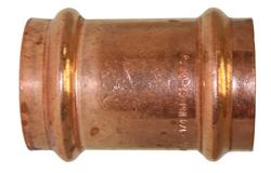 3/4 in. Copper Press Coupling (Less Stop)
