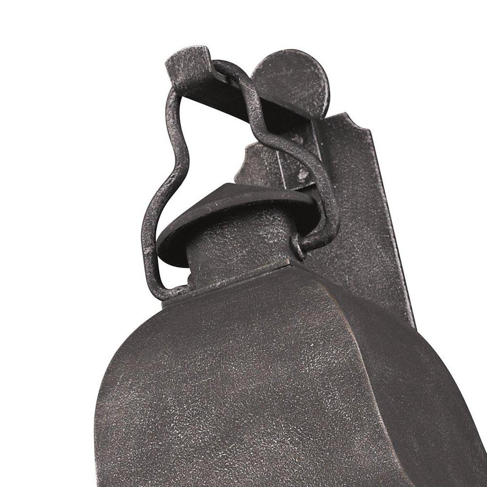 Troy-CSL Lighting Aged Pewter 9-3/4 in. 60W 3-Light Candelabra E-12 Incandescent Outdoor Wall Sconce 