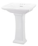 Gerber Plumbing White Pedestal Vessel 