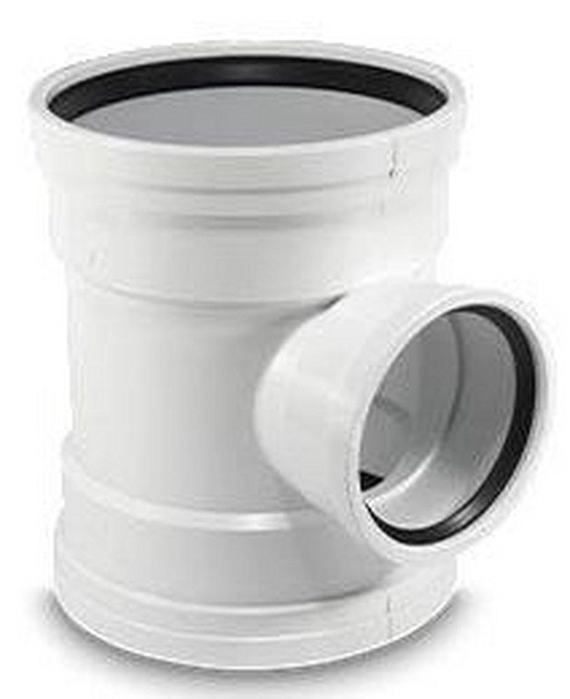 TRENCH TOUGH PLUS Gasket Plastic Reducing Sewer Tee 