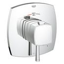 GROHE StarLight&reg; Chrome 1-Function Thermostatic Trim with Control Module 