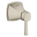Volume Control Valve Trim with Single Lever Handle in Starlight Brushed Nickel