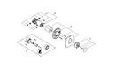 GROHE StarLight&reg; Brushed Nickel Custom Shower Thermostatic Trim with Control Module 