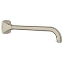 11-1/4 in. Shower Arm with NPT Connection Brushed Nickel Infinity Finish