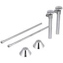 Zurn Chrome Plated Sink 1/2 in x 3/8 in. Supply Kit in Chrome Plated 