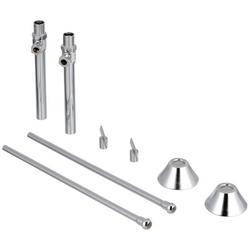 Sink 1/2 in x 3/8 in. x 13-1/2 in. Supply Kit in Chrome Plated