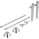Zurn Chrome Plated 1/2 in x 3/8 in. x 13-1/2 in. Supply Kit in Chrome Plated 