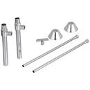 Zurn Chrome Plated 1/2 in x 3/8 in. x 13-1/2 in. Supply Kit in Chrome Plated 