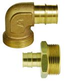 R32 x 1-1/2 in. PEX Expansion x MPT Brass Adapter Elbow