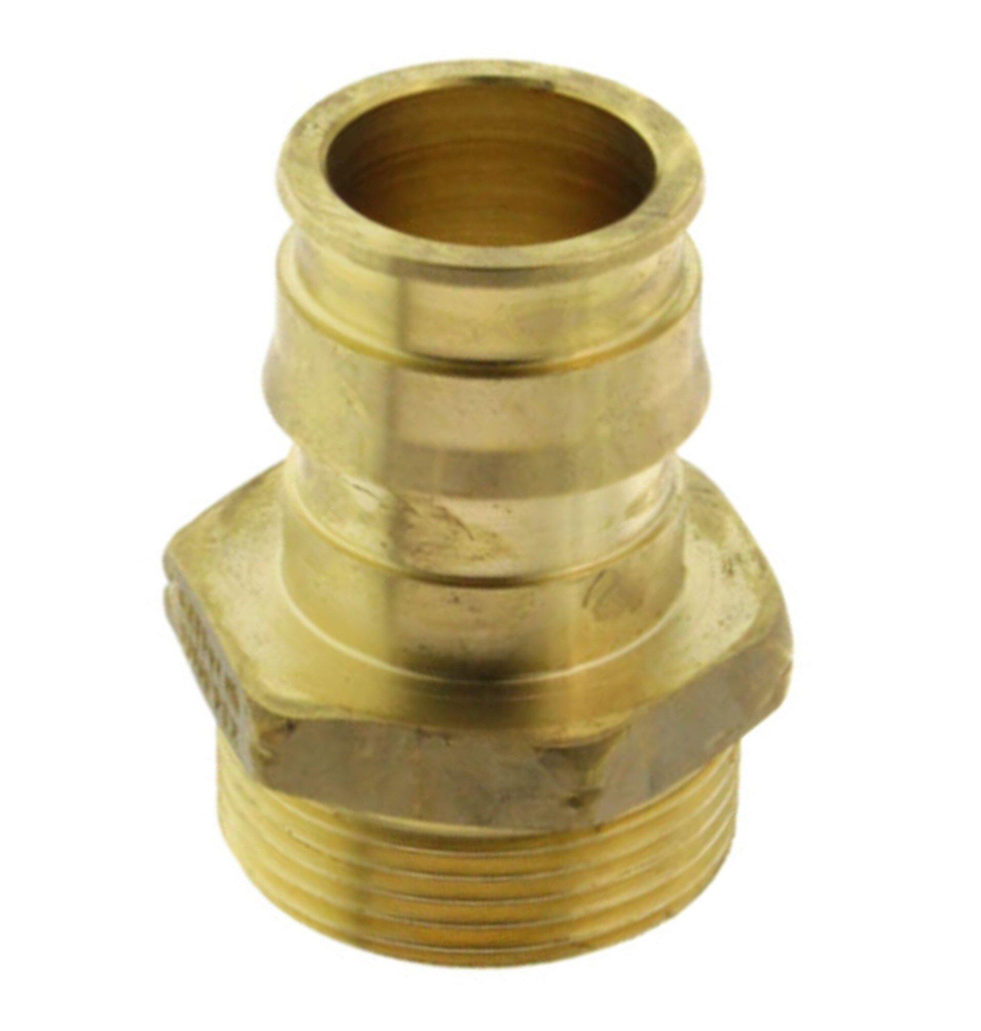 Uponor Brass Radiant Heating and Cooling Systems Hydronic Adapter 1-1/4 in. 200F 