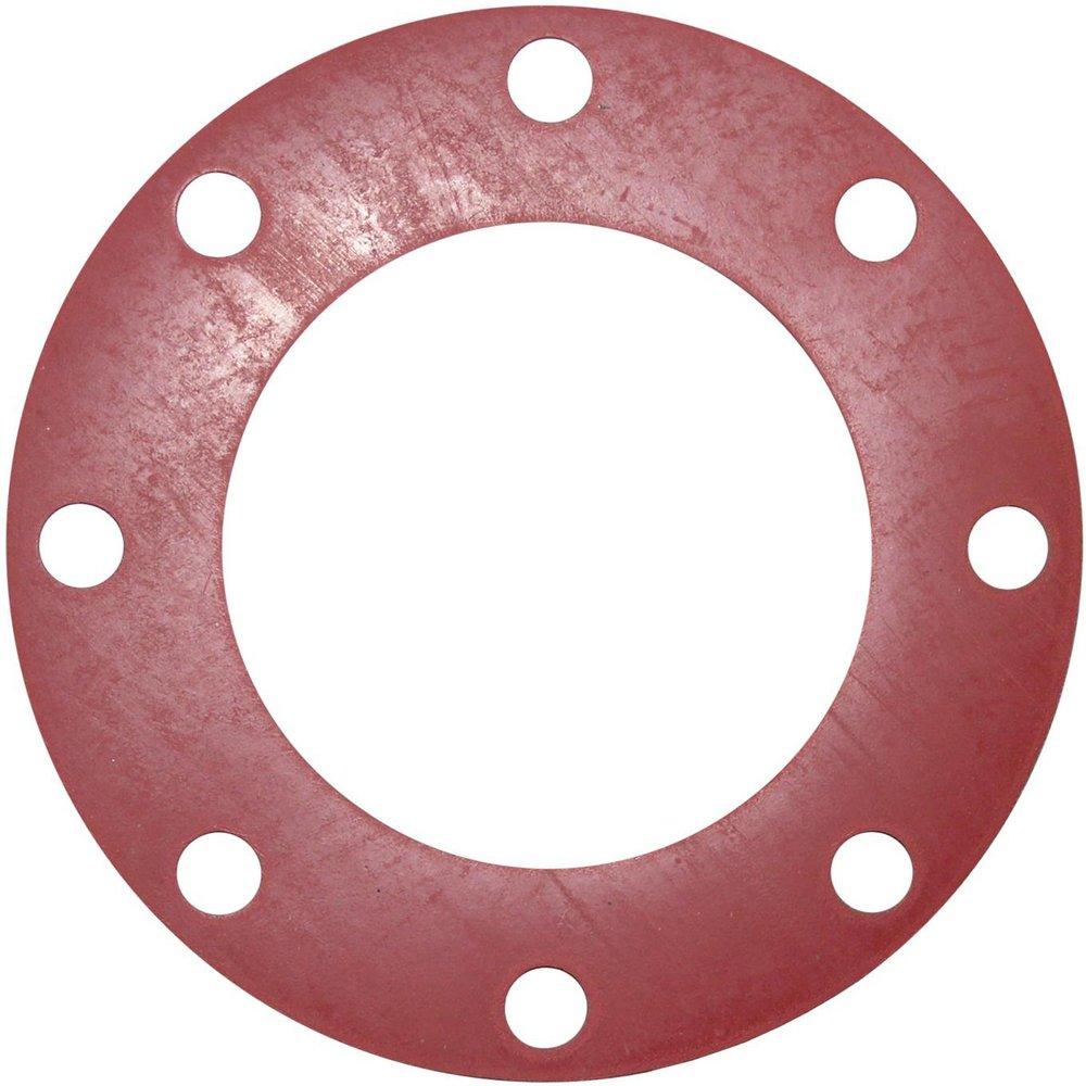 FNW&reg; Red 0.125 in. 300# SBR Full Faced Gasket 