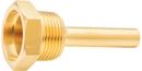 3/4 x 2-1/2 in. Brass Bimetal Thermometer Well