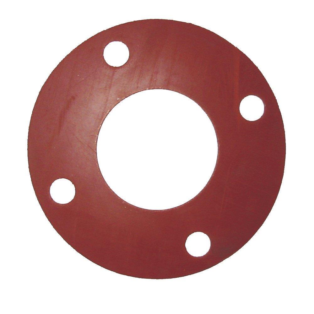FNW&reg; Red 0.125 in. 300# SBR Full Faced Gasket 