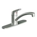Cleveland Faucet Group Classic Stainless 2 gpm 3-Hole Kitchen Faucet with Single Lever Handle 