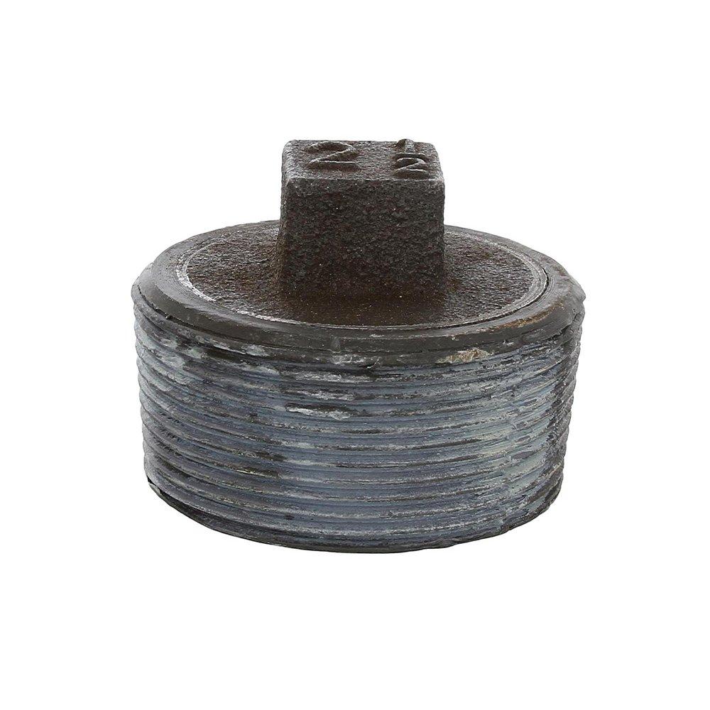 Jones Stephens Threaded Cast Iron Cored Plug 