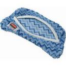 Rubbermaid Blue 8-3/10 x 8-3/10 in. Microfiber Flexi-frame Wet Pad Cover 