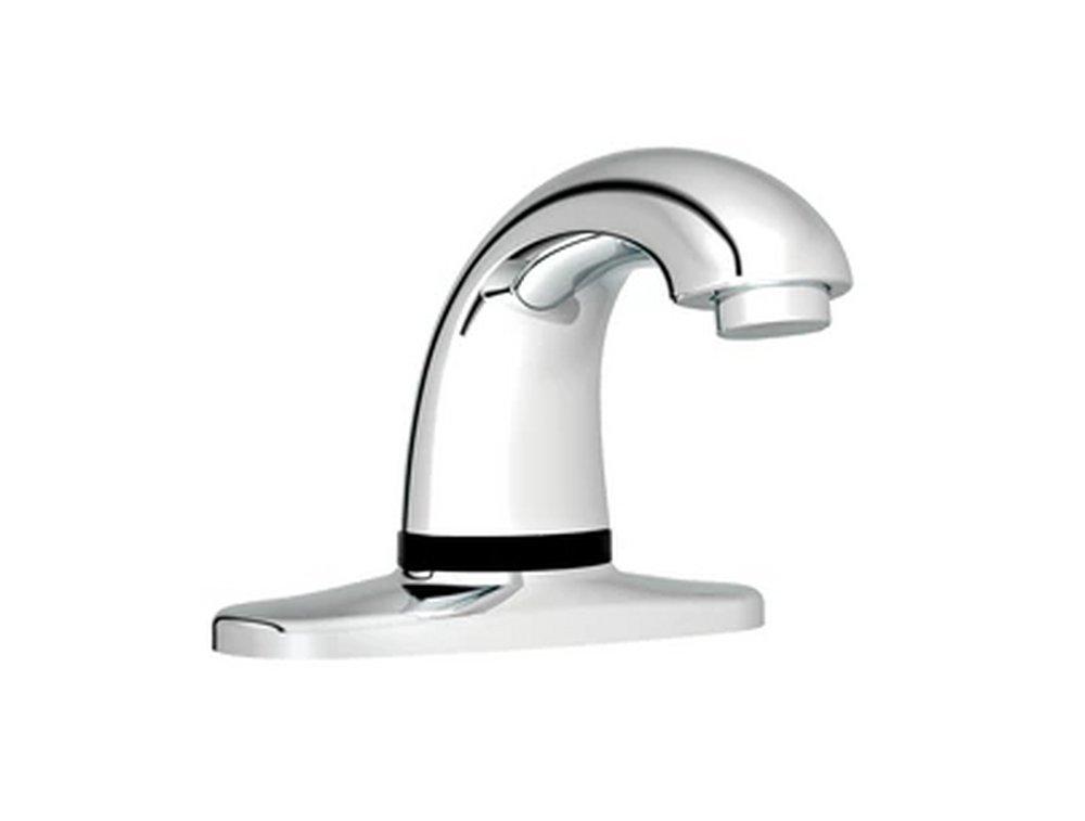 Rubbermaid Polished Chrome Sensor Bathroom Sink Faucet 