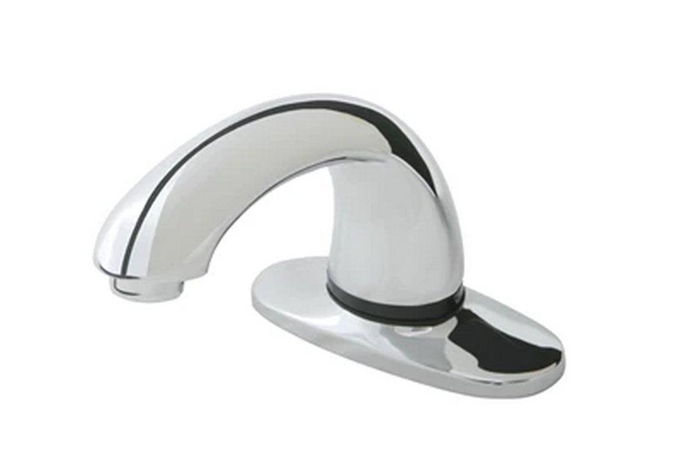Rubbermaid Polished Chrome Sensor Bathroom Sink Faucet 