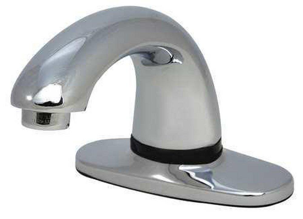 Rubbermaid Polished Chrome Sensor Bathroom Sink Faucet 