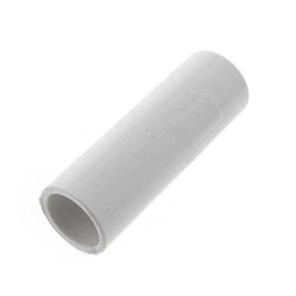 White Socket SDR 40 PVC Coupling 