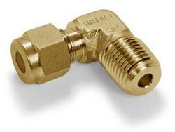 3/8 x 1/4 in. Compression x MNPT Brass Reducing Connector