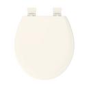 PROFLO&reg; Biscuit Round Closed Front Toilet Seat 
