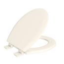 PROFLO&reg; Biscuit Round Closed Front Toilet Seat 