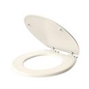 PROFLO&reg; Biscuit Round Closed Front Toilet Seat 