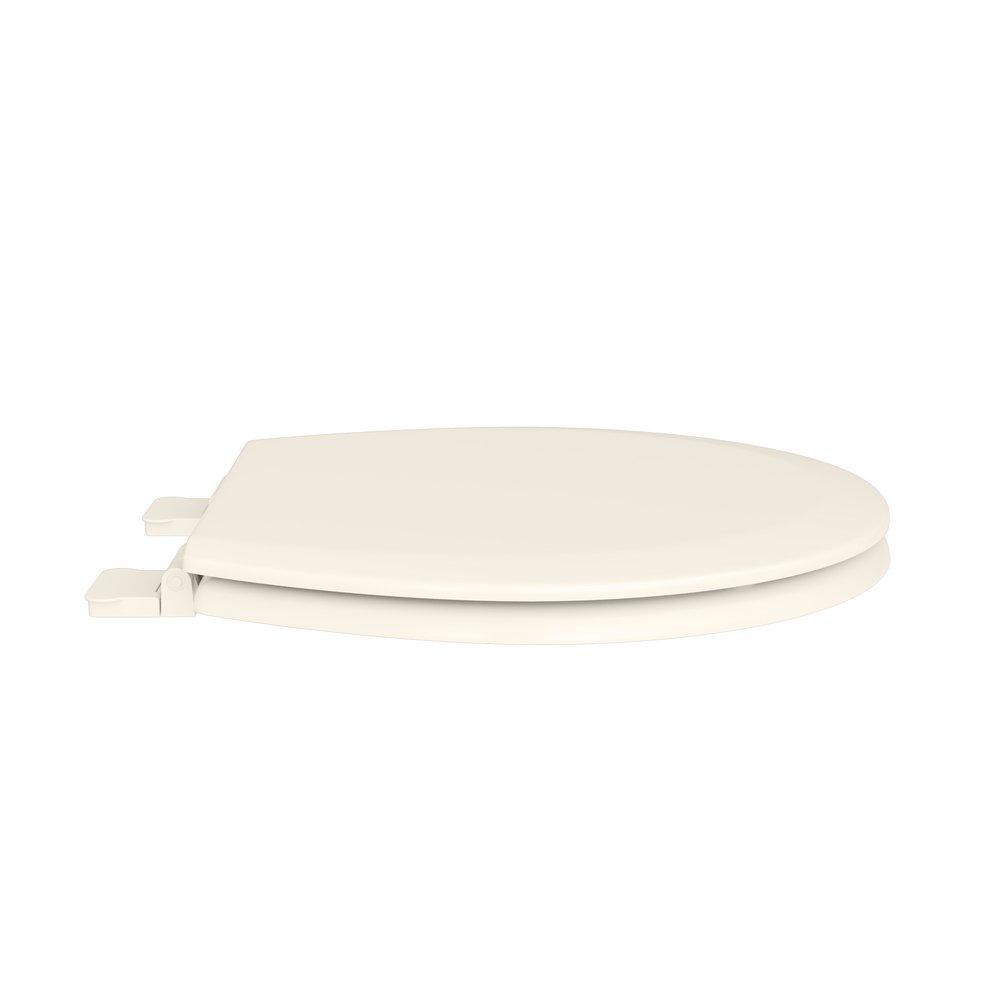 PROFLO&reg; Biscuit Round Closed Front Toilet Seat 