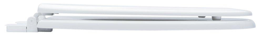 PROFLO® White Elongated Closed Front Toilet Seat 