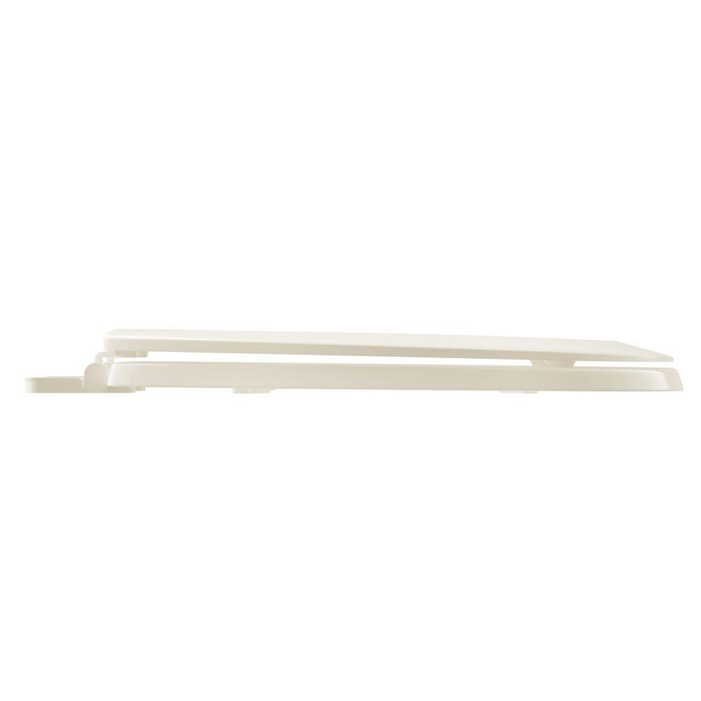 PROFLO&reg; Biscuit Elongated Closed Front Toilet Seat 