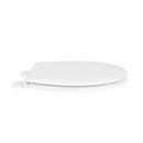 PROFLO&reg; White Round Closed Front Toilet Seat 