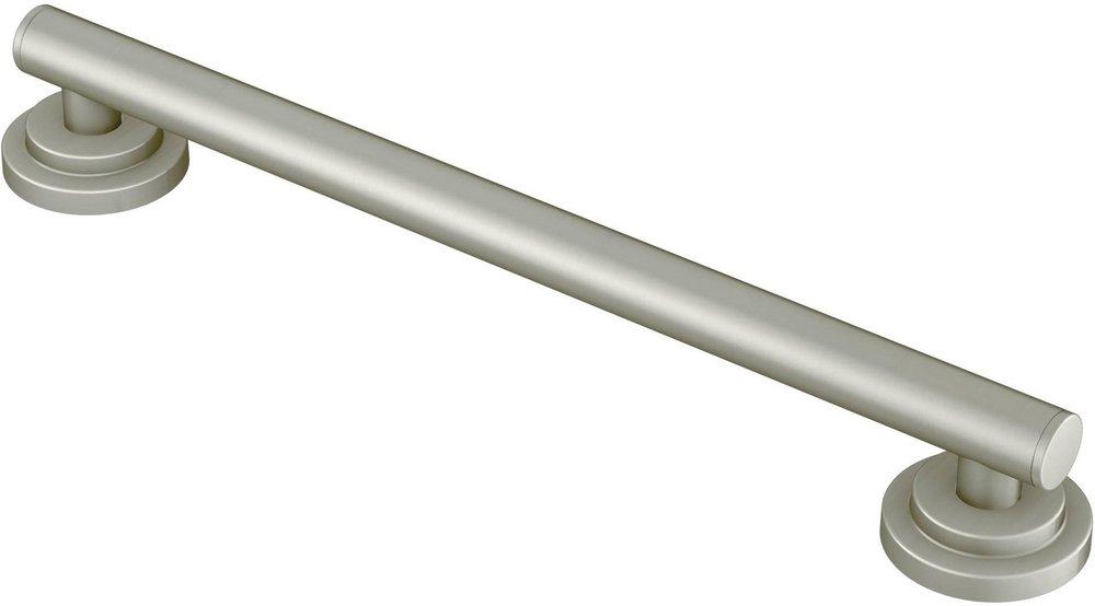 Moen Brushed Nickel 18 in. Grab Bar 