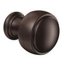 Moen Oil Rubbed Bronze 1-8/25 in. Cabinet Knob 
