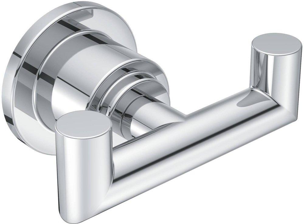 Moen Polished Chrome 2 Robe Hook 