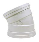 8 in. Gasket 22-1/2 Degree SDR 35 Plastic Sewer Elbow