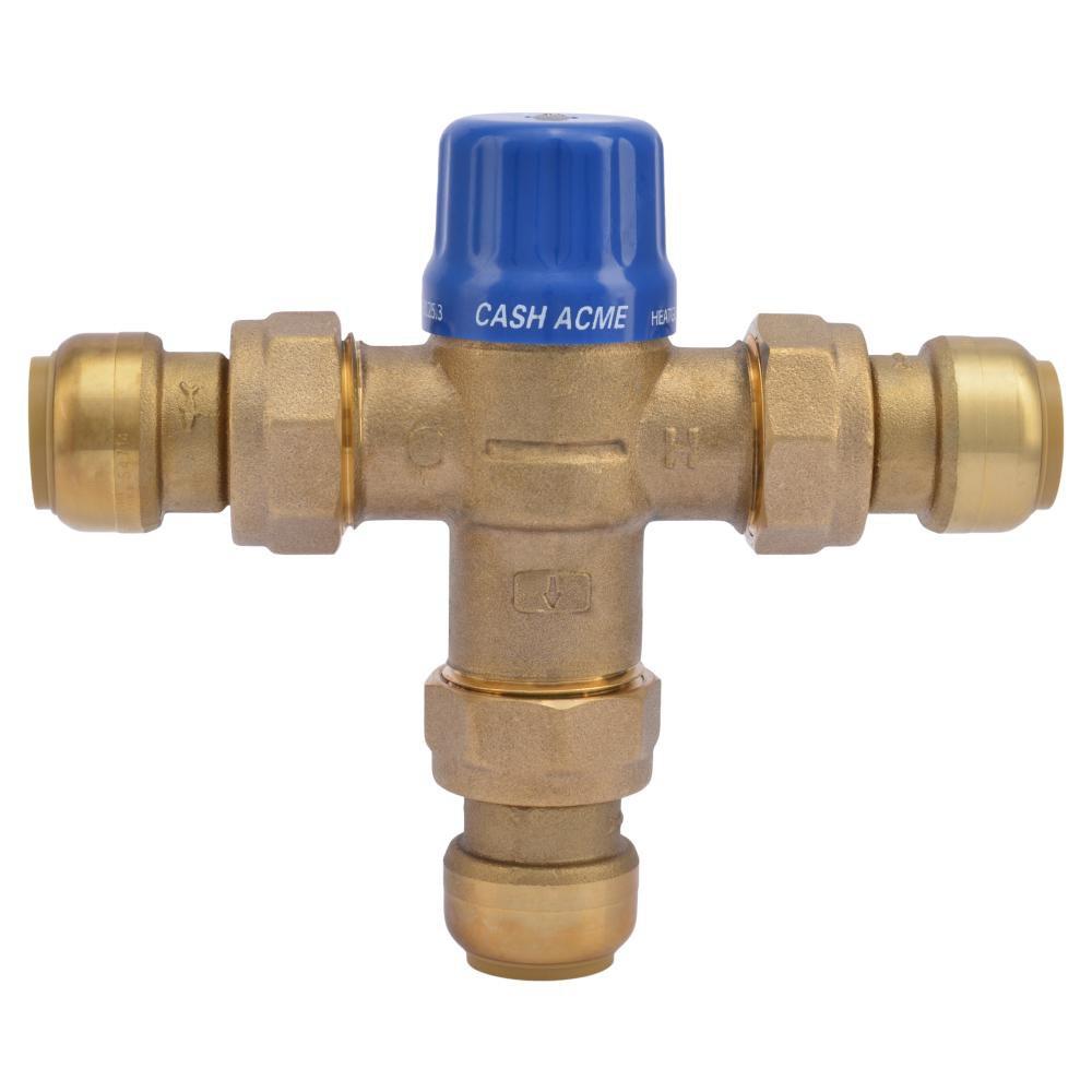 SharkBite® Natural Brass SharkBite with Connector 