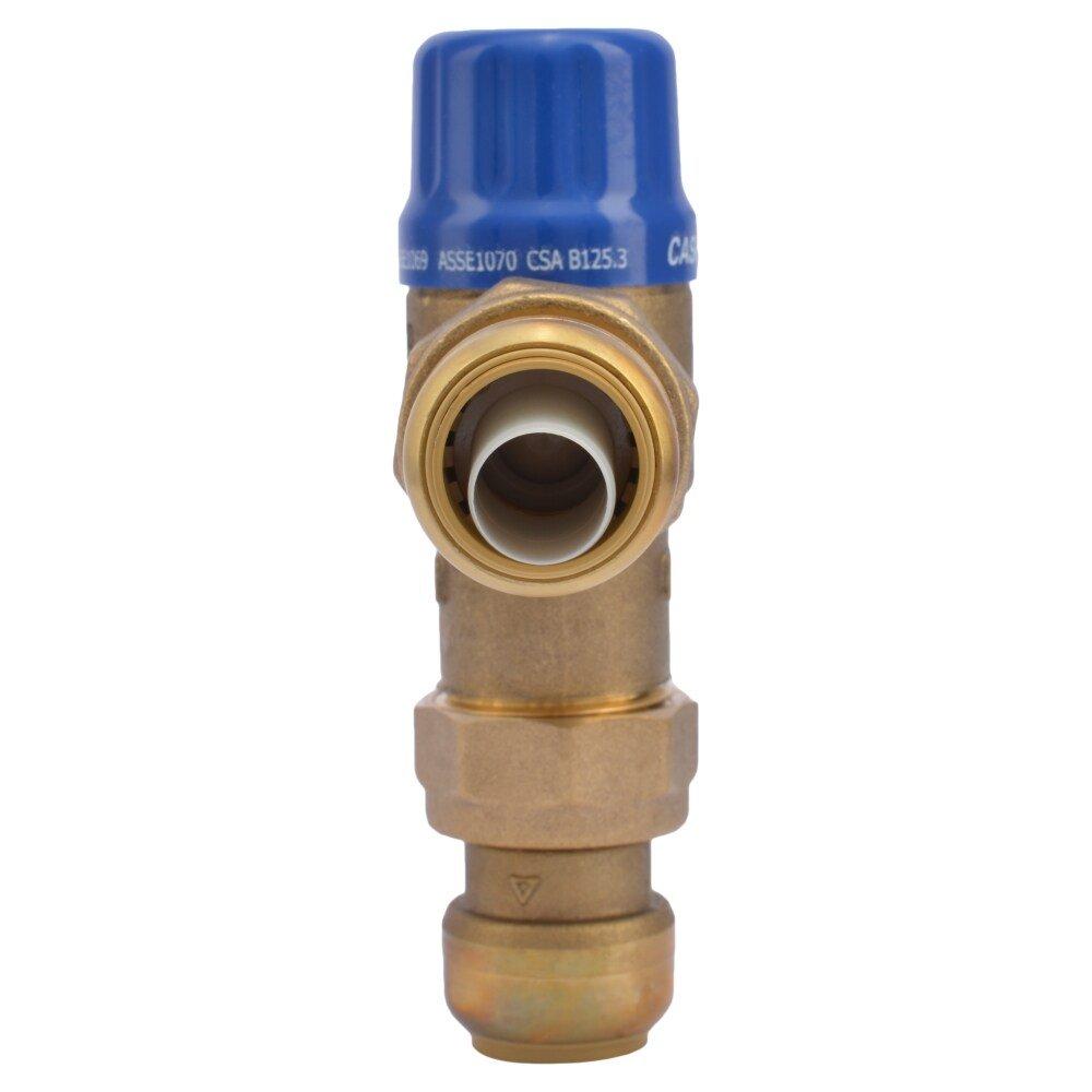 SharkBite&reg; Natural Brass SharkBite with Connector 