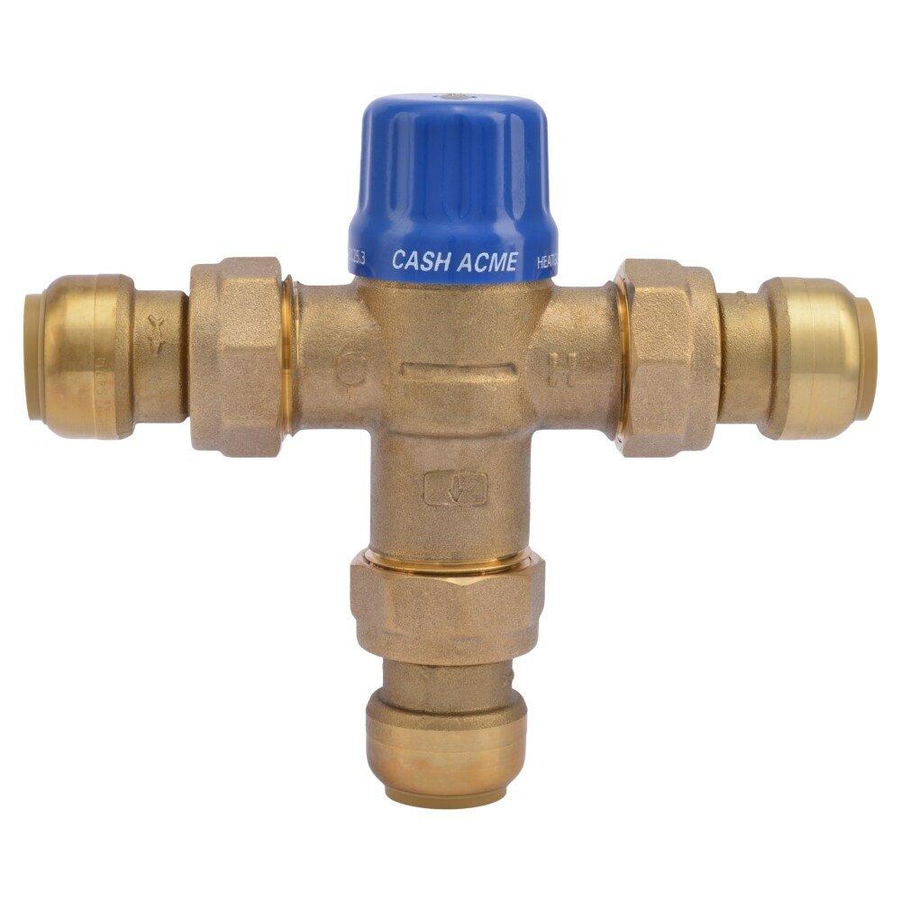 SharkBite&reg; Natural Brass SharkBite with Connector 
