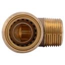 SharkBite® Natural Brass Push x MNPT Brass 90 Degree Elbow 