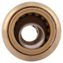 SharkBite&reg; Natural Brass Push Brass Coupling 