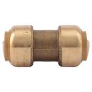 SharkBite&reg; Natural Brass Push Brass Coupling 