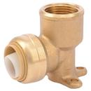SharkBite&reg; Natural Brass Push x FNPT Brass 90 Degree Elbow 