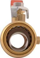 SharkBite® Natural Brass DZR Brass Full Port Push 200# Ball Valve 
