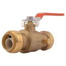 SharkBite® Natural Brass DZR Brass Full Port Push 200# Ball Valve 