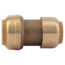 SharkBite&reg; Natural Brass Push Brass Coupling 