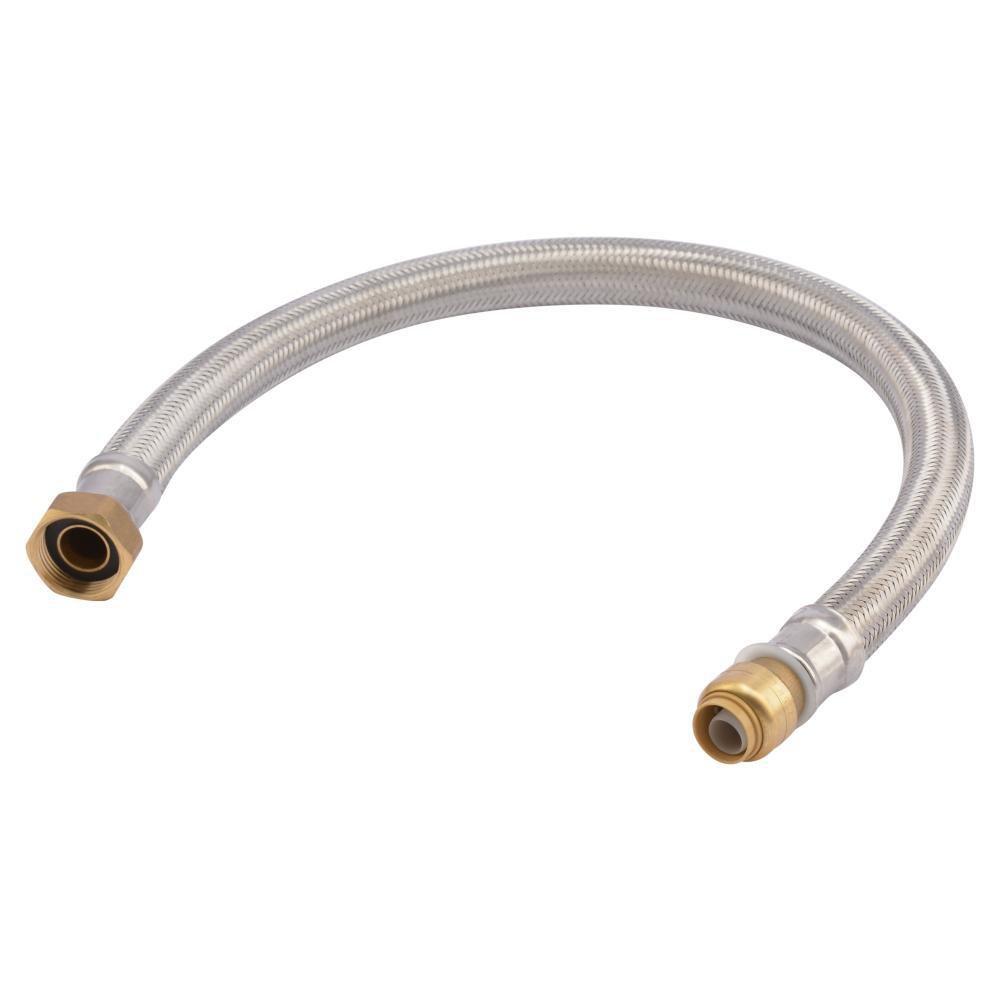 SharkBite&reg; Stainless Steel 24 in. Flexible Water Connector 