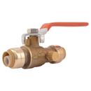 SharkBite&reg; Natural Brass Brass Full Port Push 200# Ball Valve 