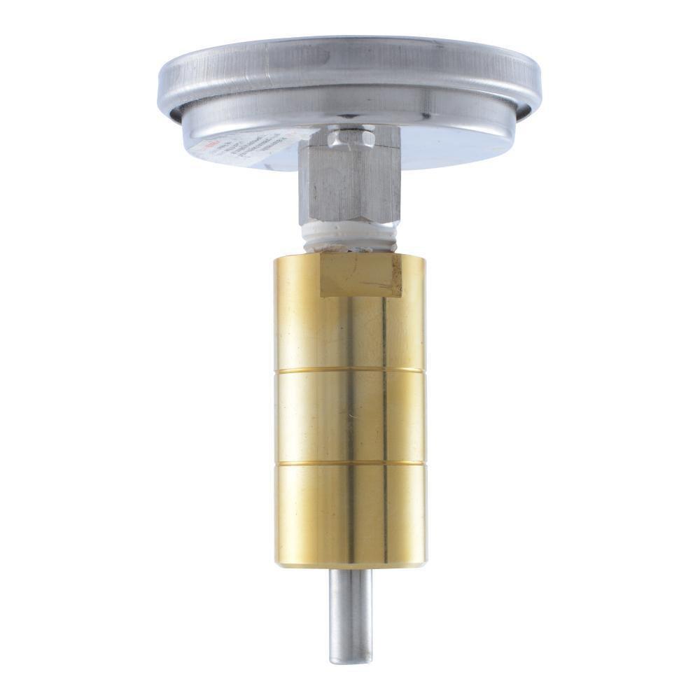 SharkBite® Natural Brass 200 psi Temperature Gauge 