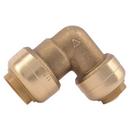 SharkBite&reg; Natural Brass Push Brass 90 Degree Elbow 